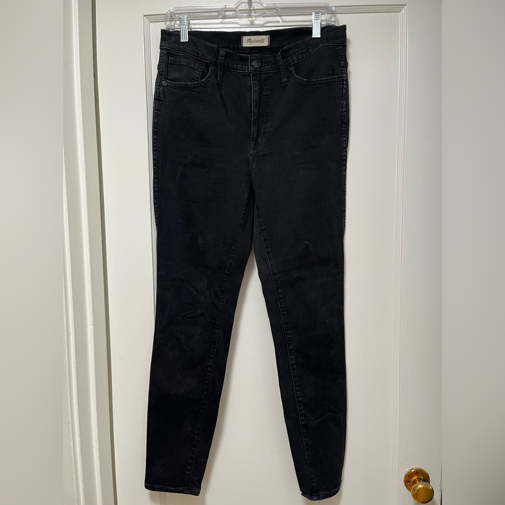Madewell Women's 10” High Rise Dark Skinny Jeans